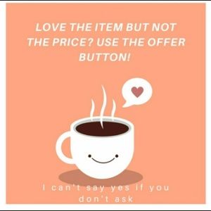 *Make me an offer if you like/love an item*